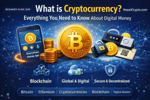 What is cryptocurrency explained digital money blockchain beginner guide Nepal
